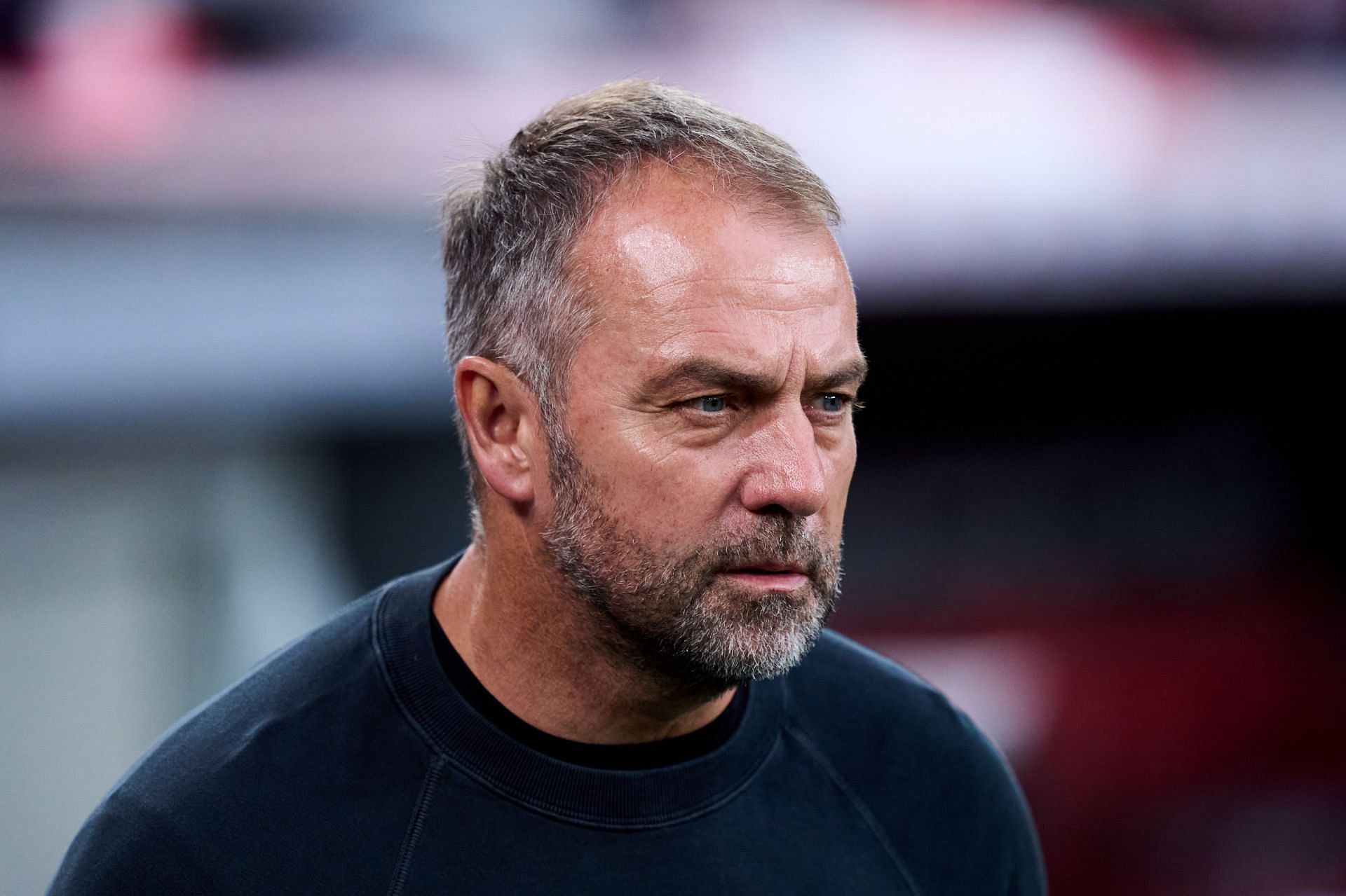 Barcelona head coach Hansi Flick